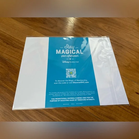 Mickey and Minnie art work. Sz 8x10 inches. NWT. Disney’s Riviera Resort. - Picture 6 of 6